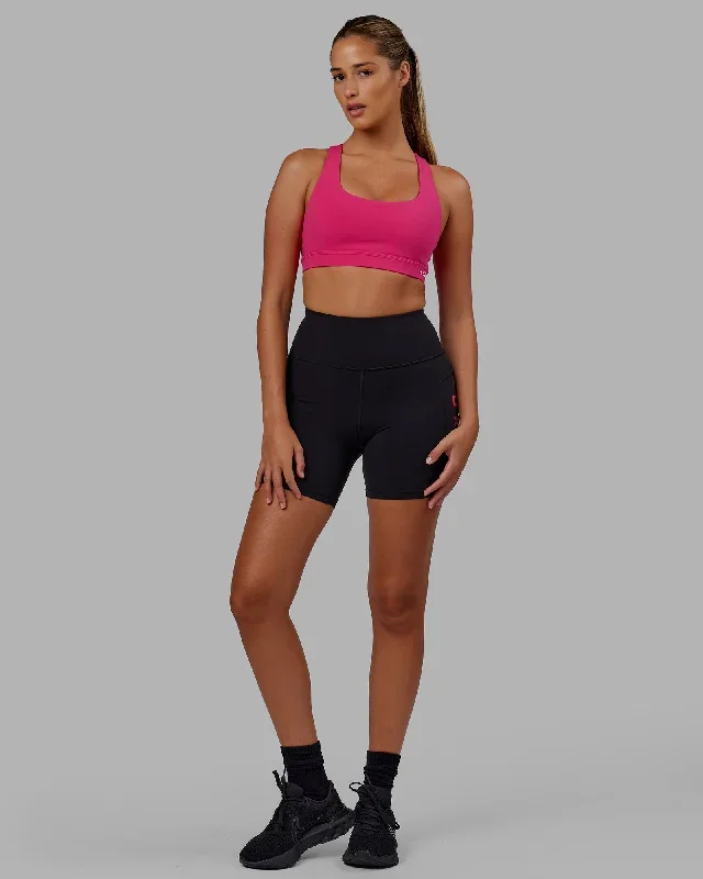 Base Sports Bra - Azalia Pink