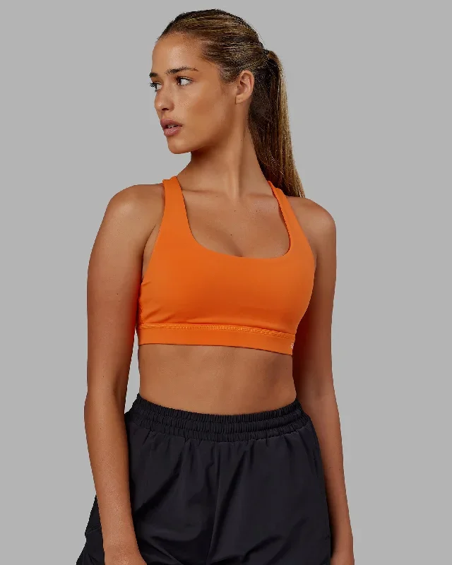 Base Sports Bra - Sweet Mandarin