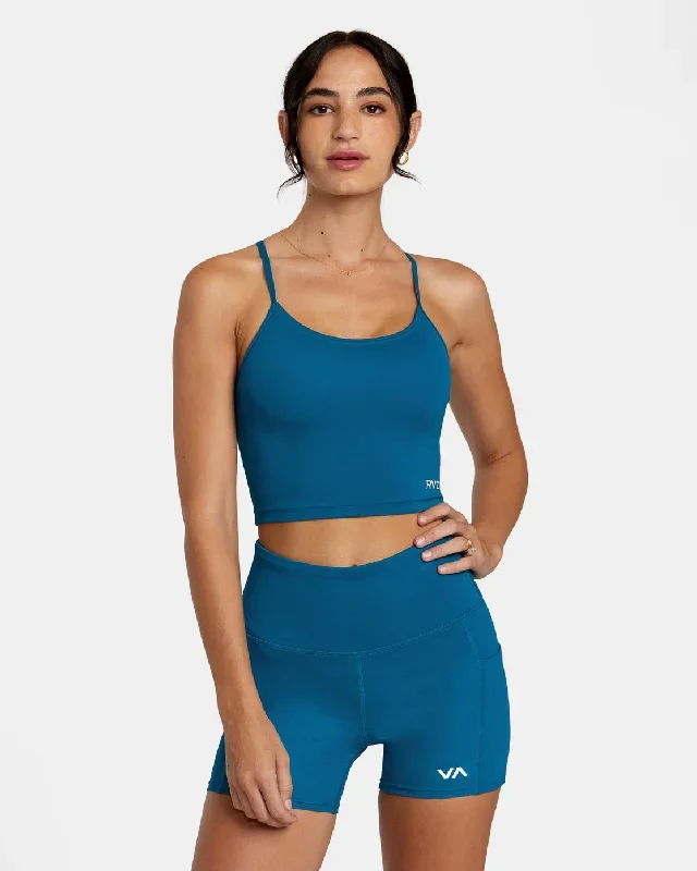 Base Tank Sports Bra - Teal