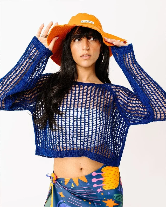 blue-fishnet-top