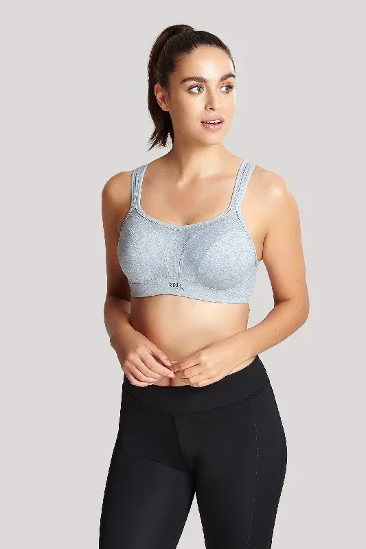 Panache Classic Underwired Sports Bra Marled Grey