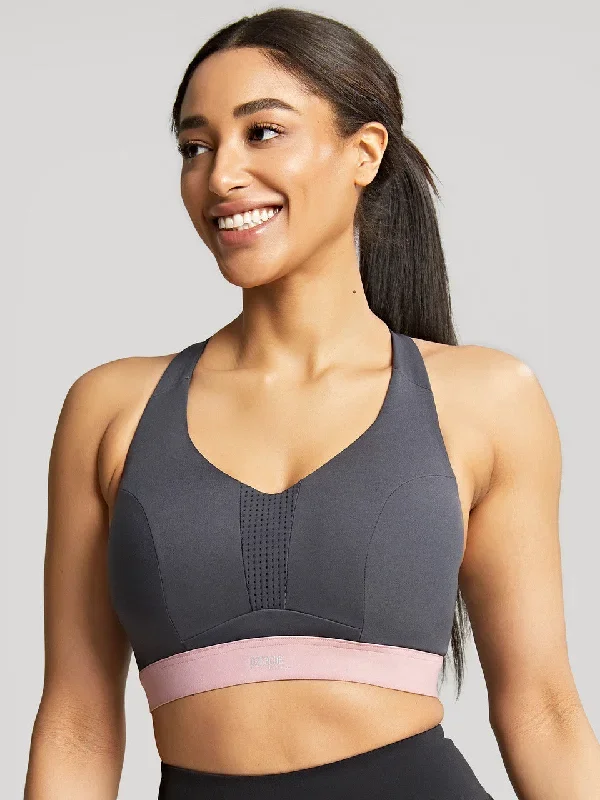 Ultra Perform NonPadded Sports Bra Charcoal