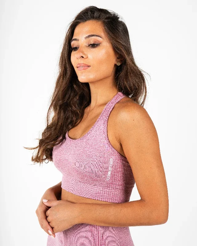 Bloom Sports Bra - Bubblegum Pink