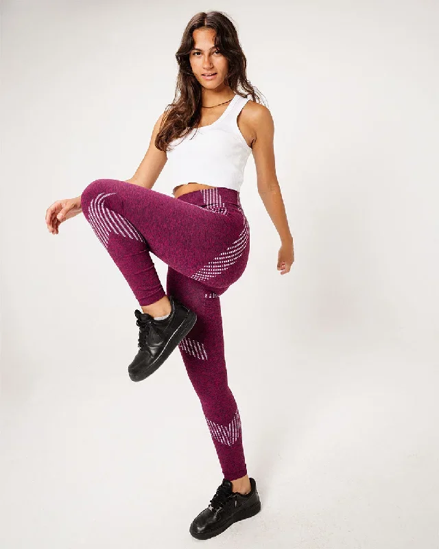 burgundy-leggings