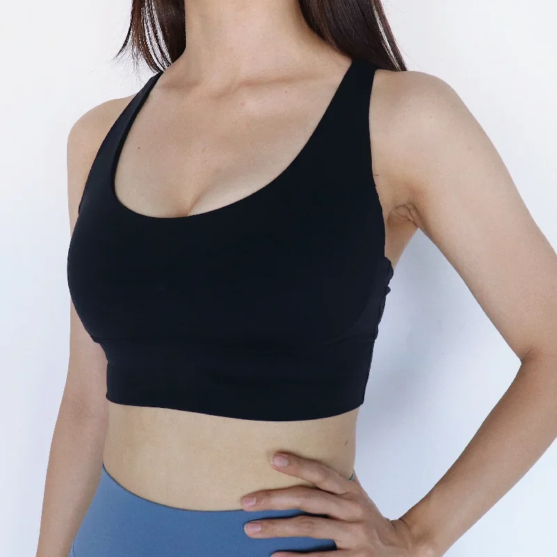 Butter Soft Sports Bra - Jet Black