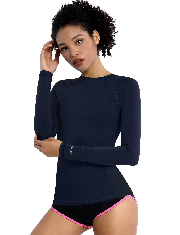 Long Sleeve UPF 50+Rashguard darknavy