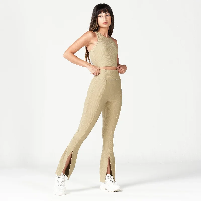 code-flare-it-up-trousers-sand