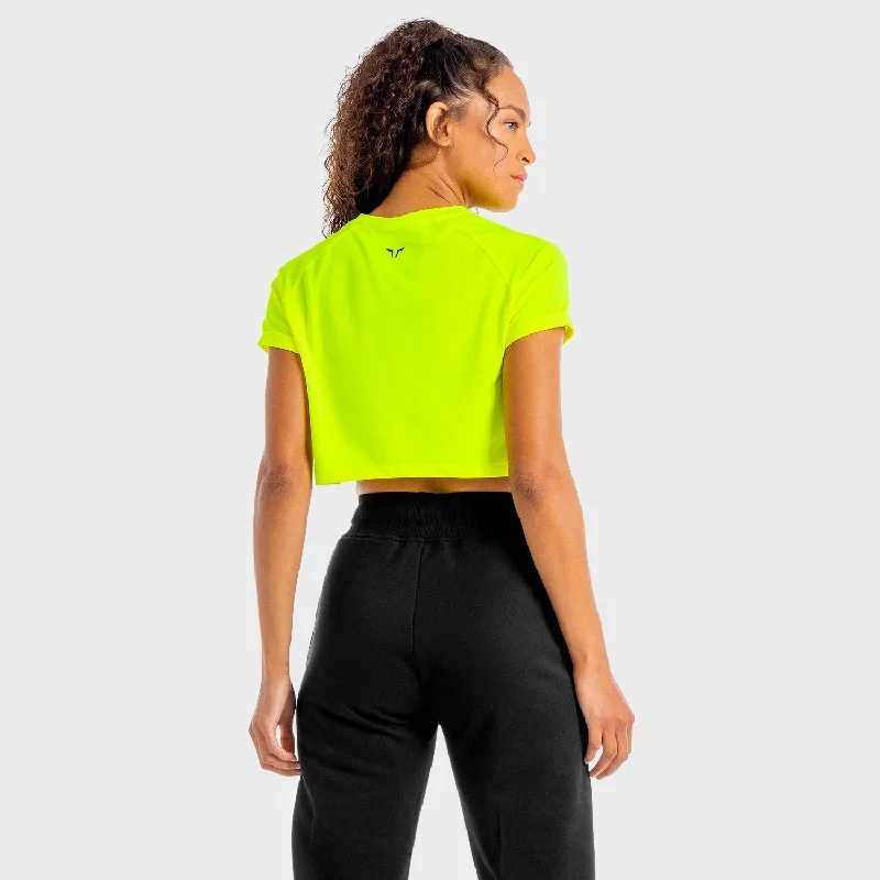 core-crop-tee-neon