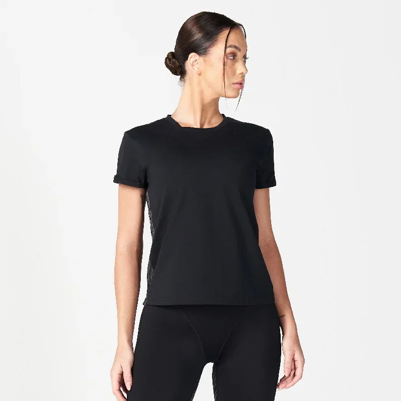 Core Wild Panel Relaxed Tee - Black