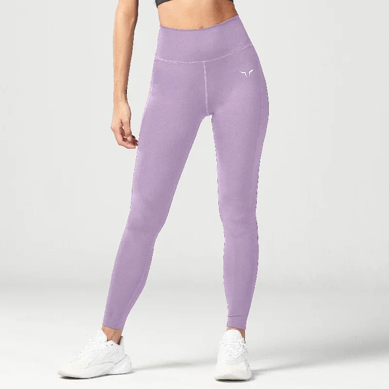 Essential High Waisted Leggings 27"  - Purple Rose