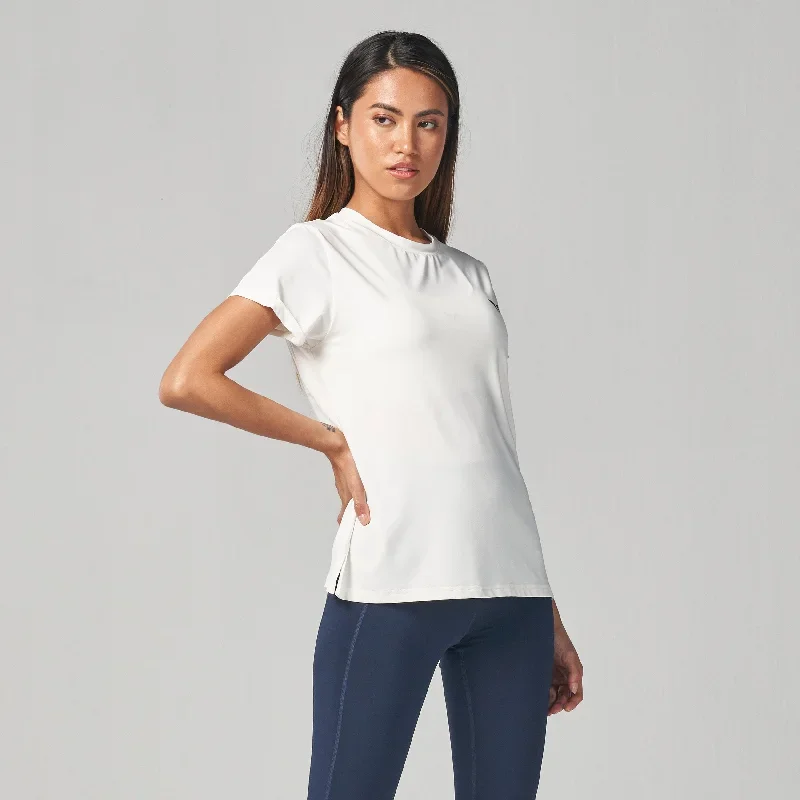 Essential Relaxed Fit Tee - Pearl White