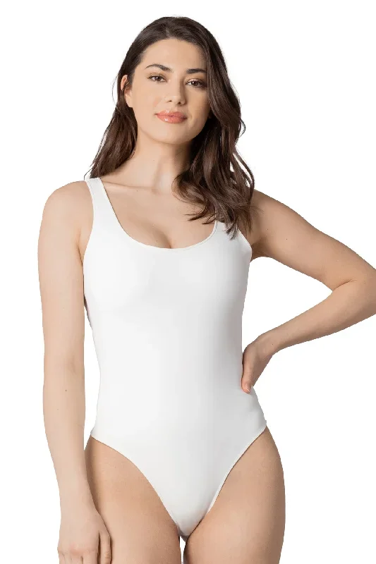 Eva II Sleeveless Scoop Neck Bodysuit