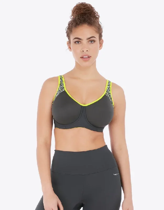 Freya Active Sonic Moulded Sports Bra Lime Twist