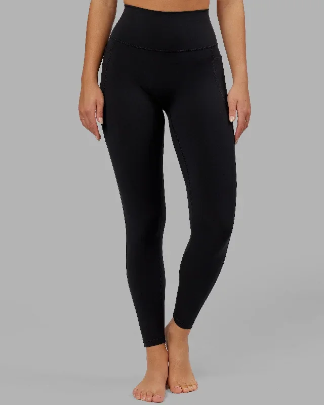 Fusion Full Length Leggings - Black