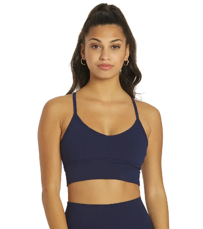 Glyder Premier Yoga Sports Bra Indigo