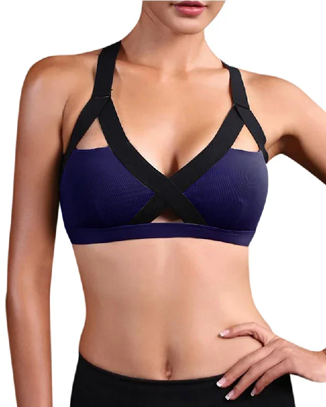 Gym Yoga Tops Women Bandage Cross Sport Bra S-3XL