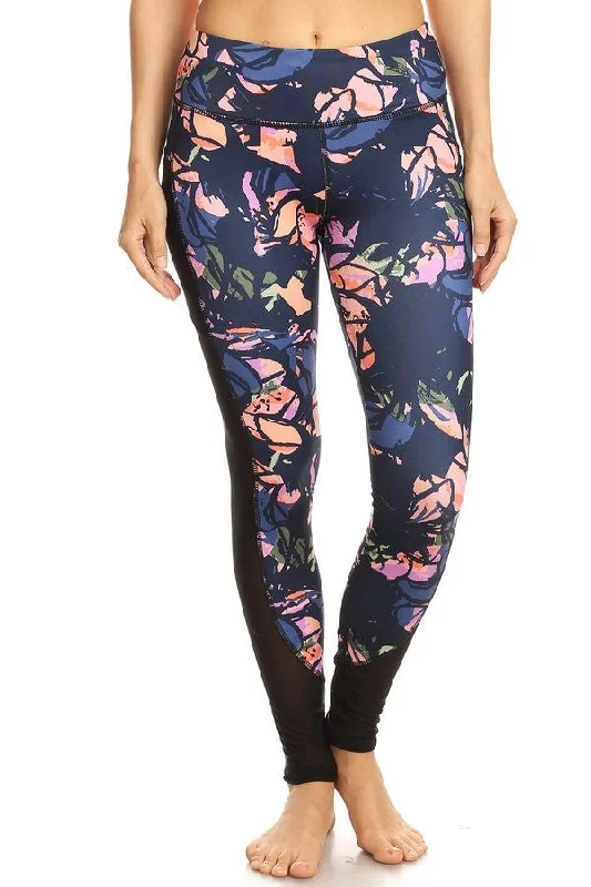 High Quality Printed Legging with Side Pockets