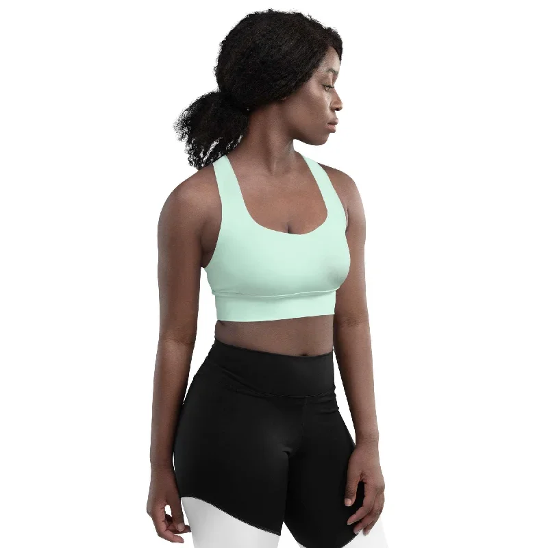 Humming Bird Longline Women's High Impact Sports Bra