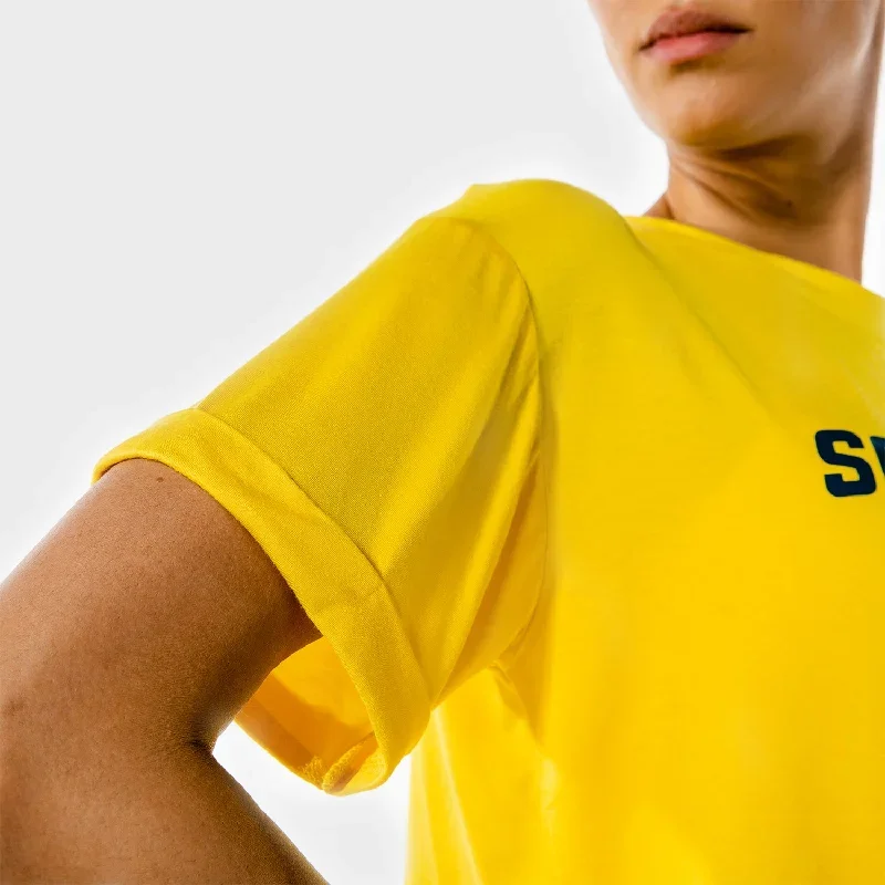 iconic-crop-tee-yellow