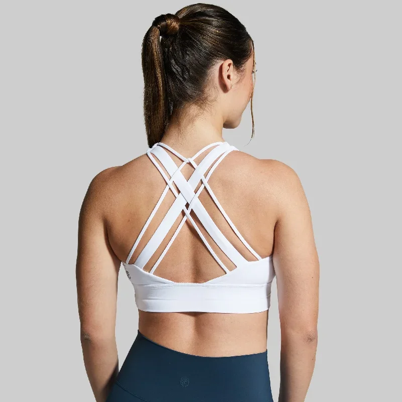 Ignite Sports Bra (White)