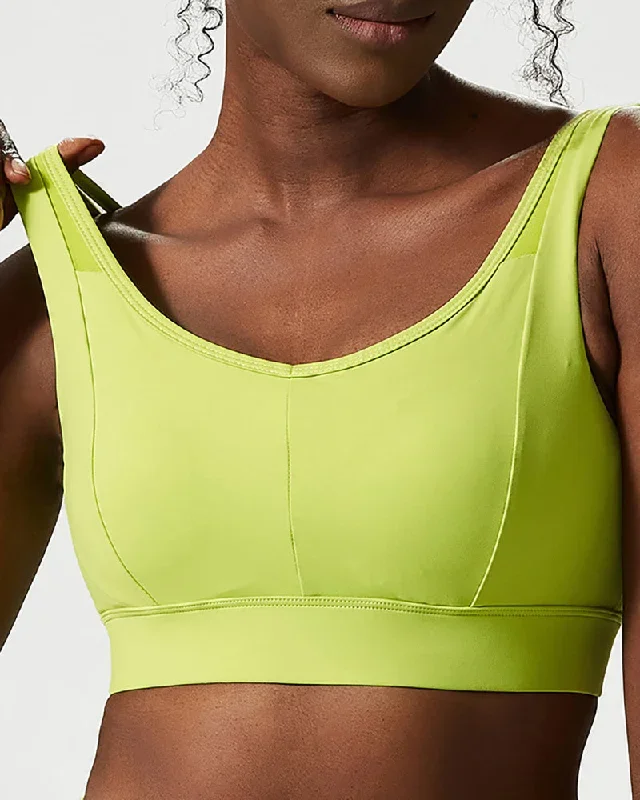 In Stock Women U Back Fixed Pad Sports Bra S-XL