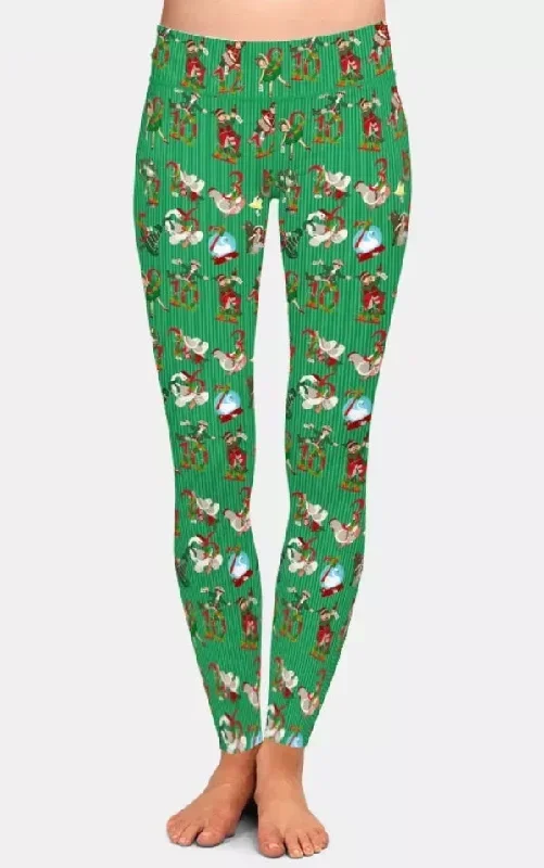 Ladies 12 Days Of Christmas & Festive Leggings