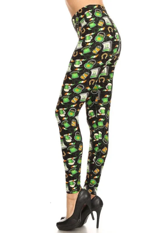 Luck Of The Irish  Plus Leggings