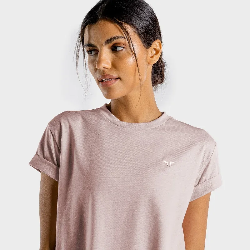 luxe-oversize-tee-salmon-women