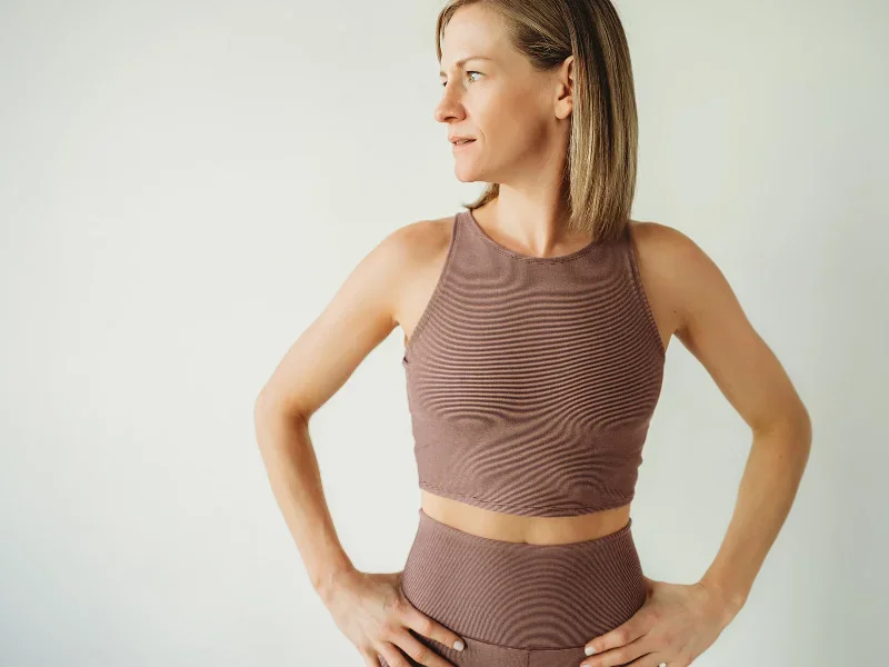 mauve-microstripe-crop-top