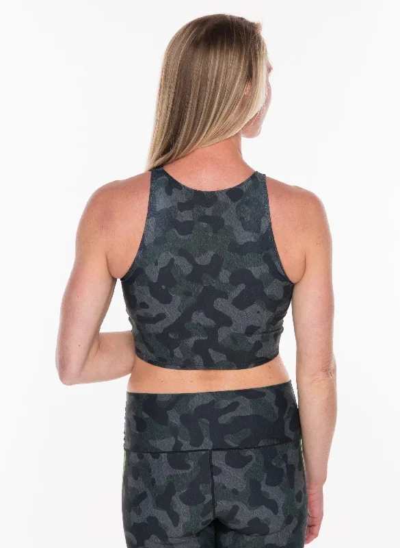 Moss Camo Redux Crop Top