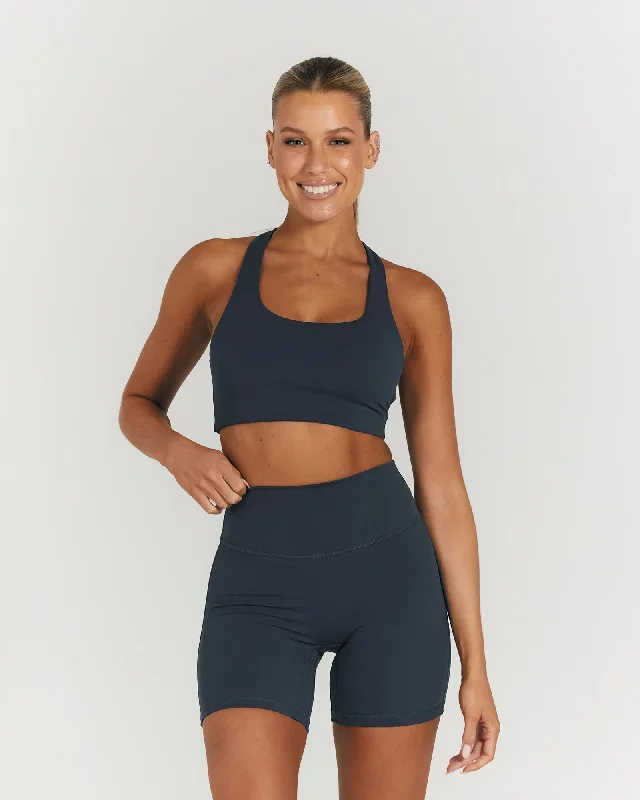 MOTION RACER BACK BRA - STORM