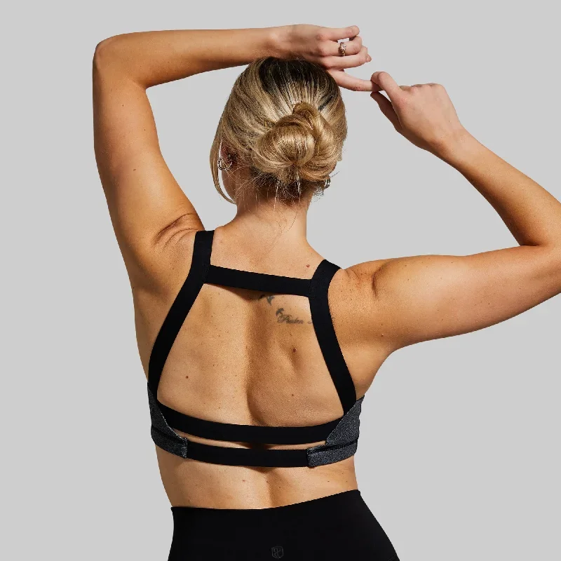 Moxie Sports Bra (Steel Smoke)