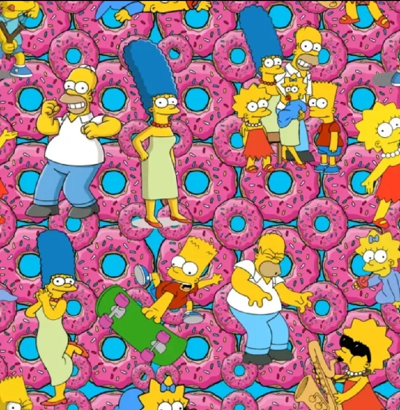 THE SIMPSONS - BLACK - please msg size