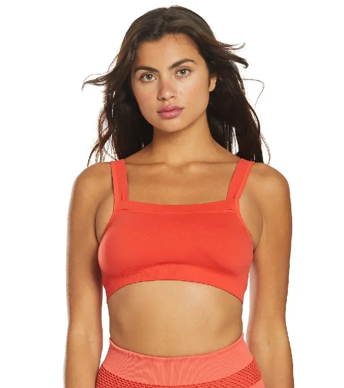 NUX Fundamentals Yoga Sports Bra Poppy