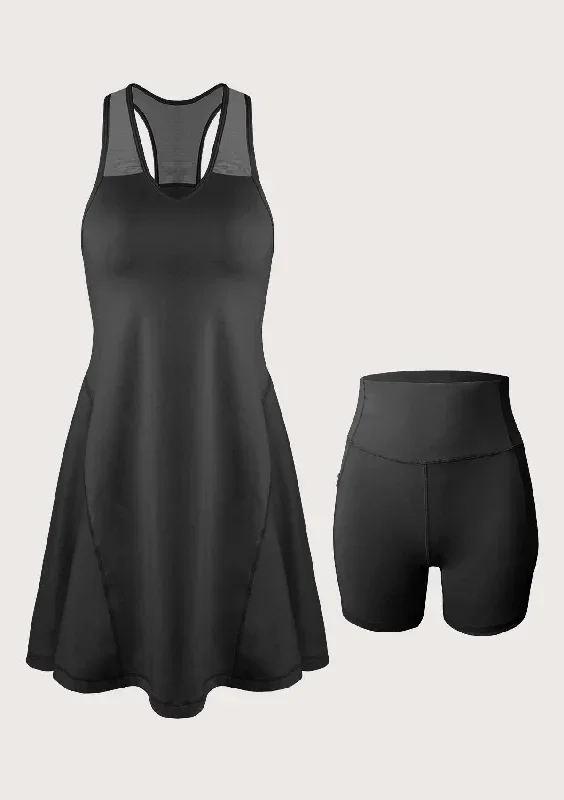 SONGFUL On The Move Sports Dress With Shorts Set