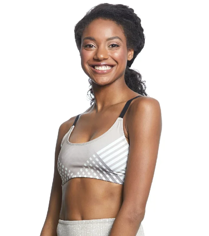 Onzie Graphic Elastic Yoga Sports Bra Luxe