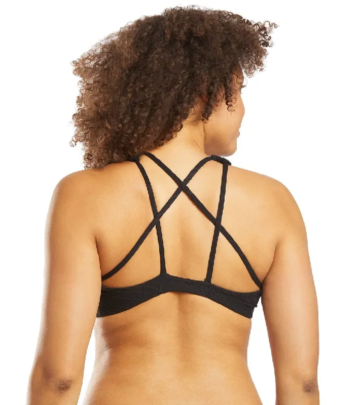 Onzie Mudra Yoga Sports Bra Black Selenite