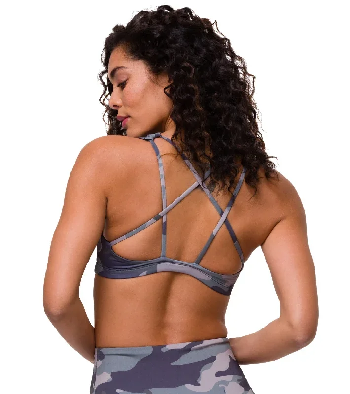 Onzie Mudra Yoga Sports Bra COMBAT CAMO