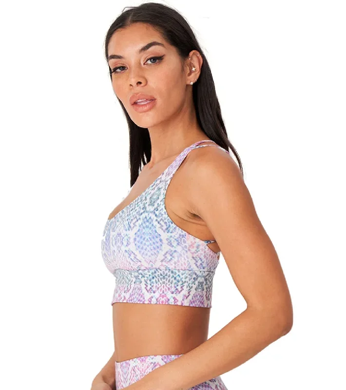 Onzie Sacred Yoga Sports Bra Rainbow Snake