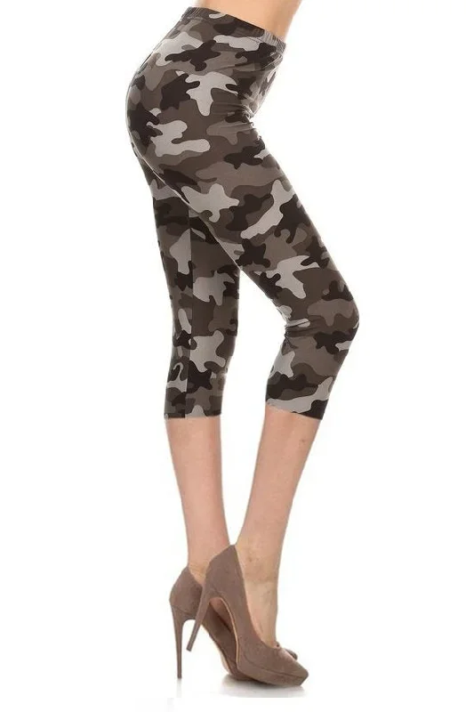  Grey Camo OS Capri