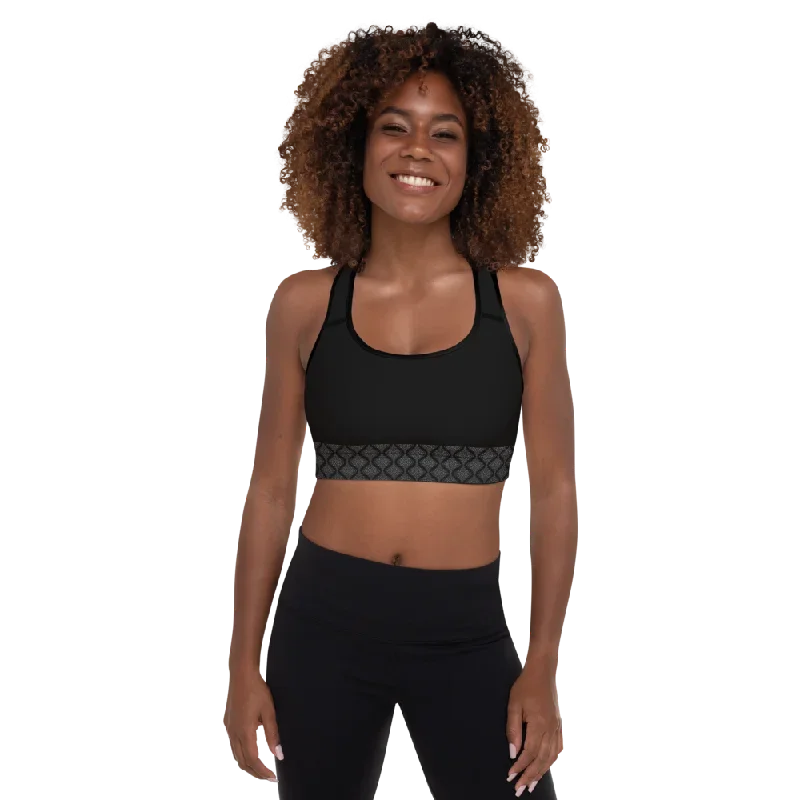 Ahimsa Silver Padded Sports Bra