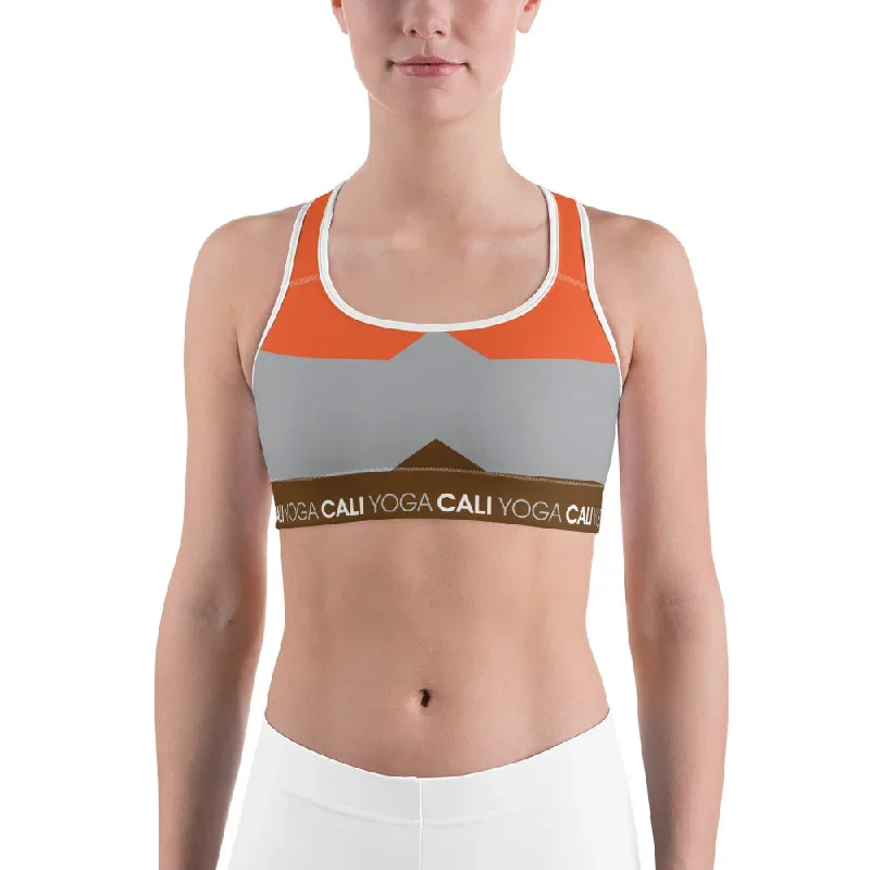 Tri-Color Cali Sports Bra