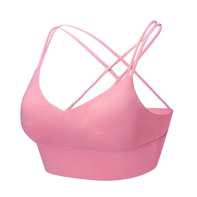 pink-sports-bra-training-top-white-undershirt-bra