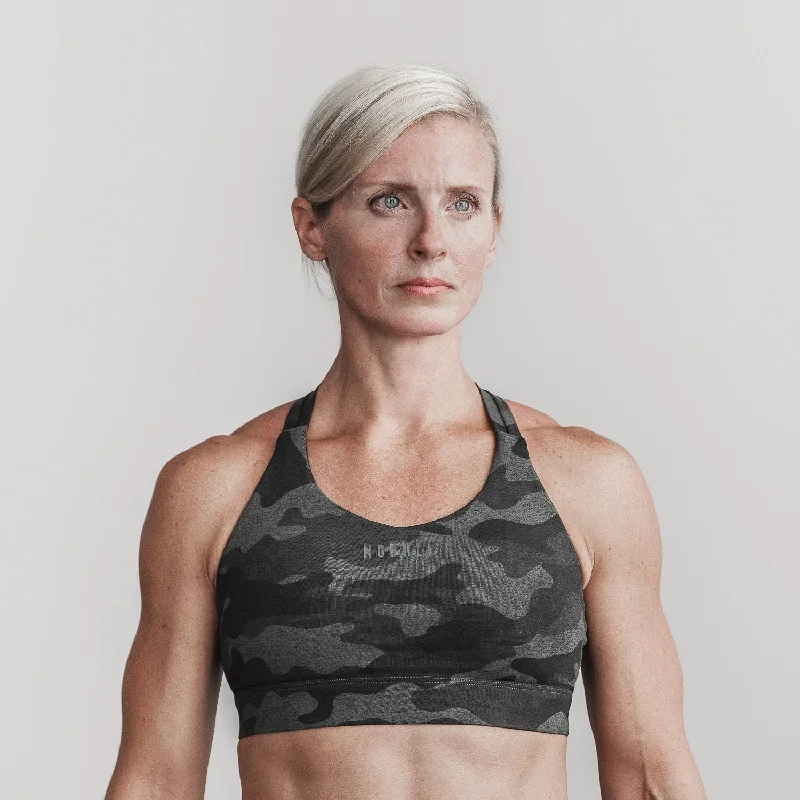 Plush Heather Pace Sports Bra