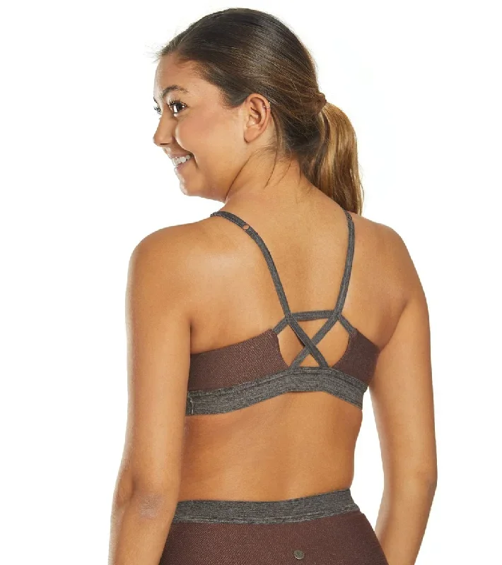 prAna Elisha Yoga Sports Bra Cocoa