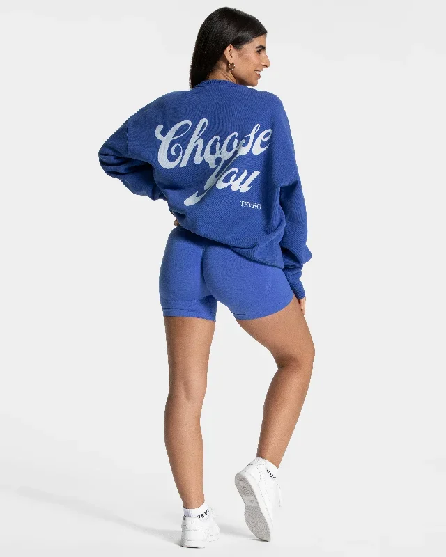 pure-oversized-sweater-royalblau