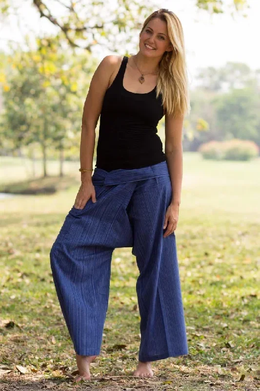 Royal Blue Fisherman Pants