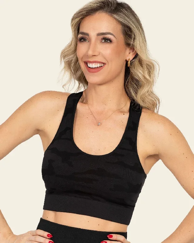 Reversible High-Tech Seamless Sports Bra