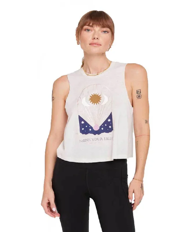 Shine Your Light Crop Tank