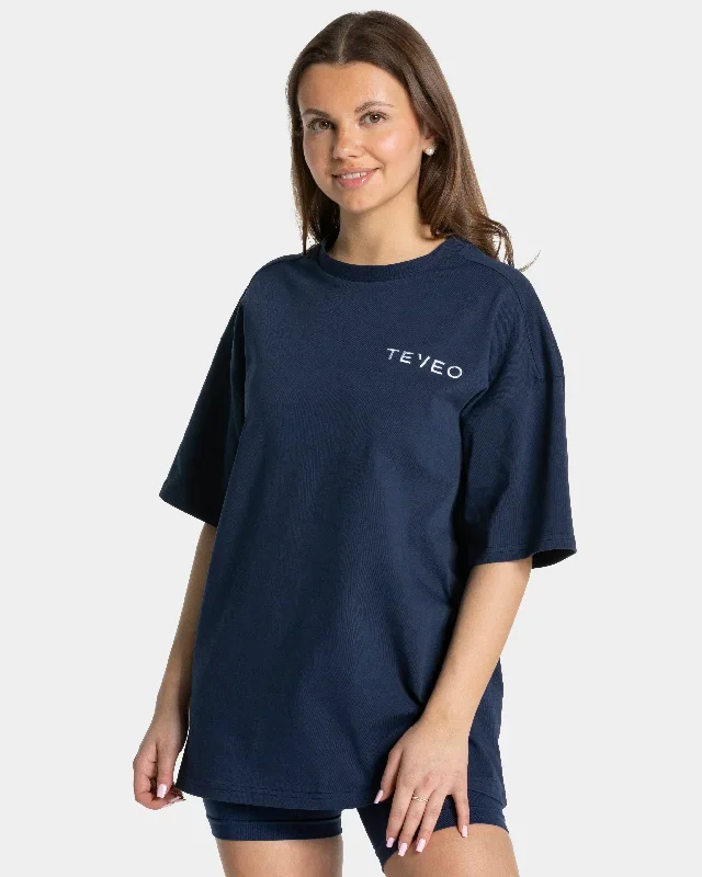 signature-oversized-t-shirt-dunkelblau